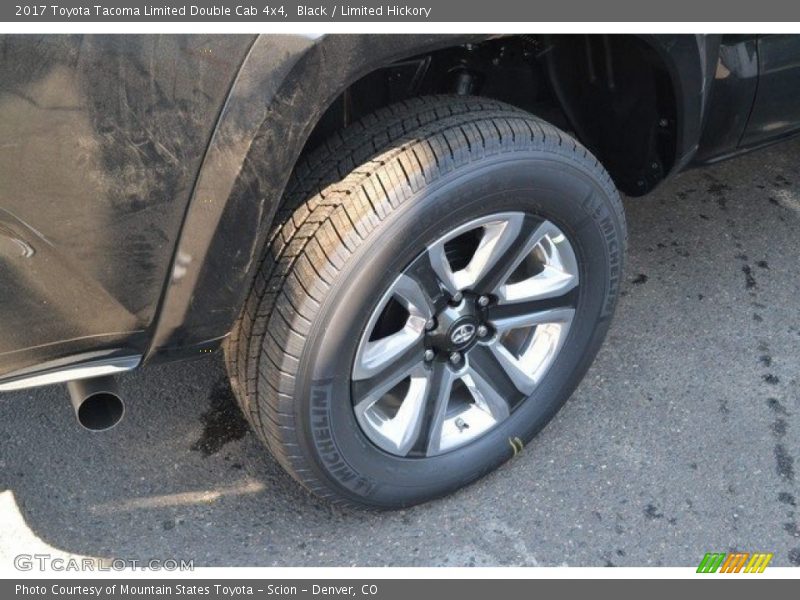 Black / Limited Hickory 2017 Toyota Tacoma Limited Double Cab 4x4