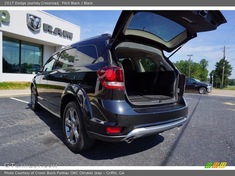 Pitch Black / Black 2017 Dodge Journey Crossroad