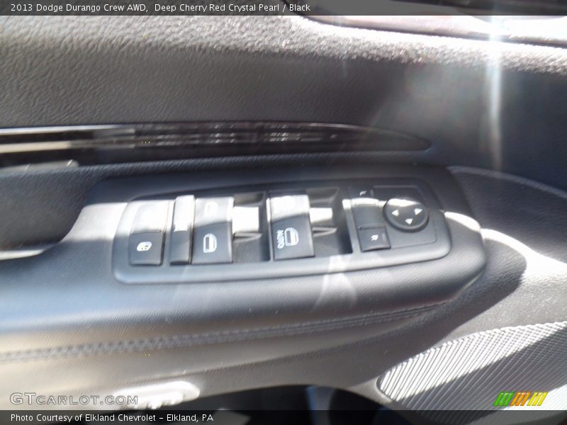 Deep Cherry Red Crystal Pearl / Black 2013 Dodge Durango Crew AWD