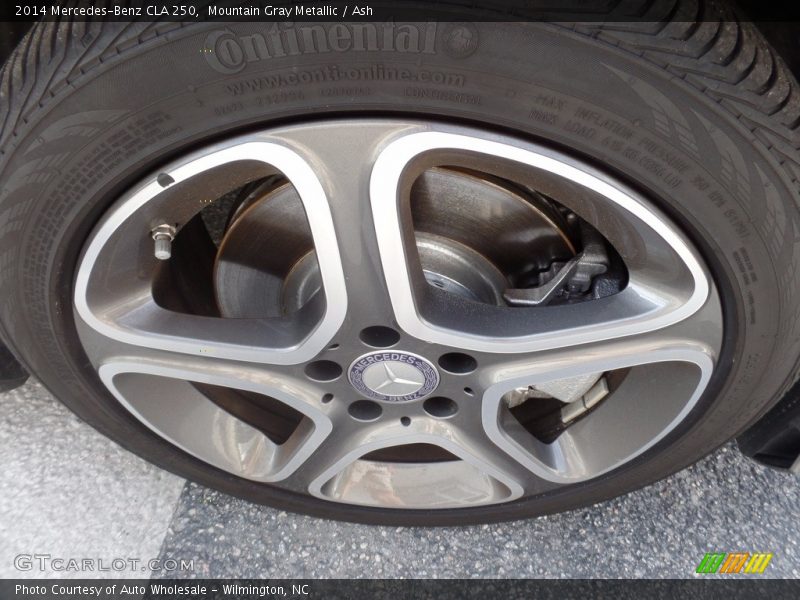 Mountain Gray Metallic / Ash 2014 Mercedes-Benz CLA 250
