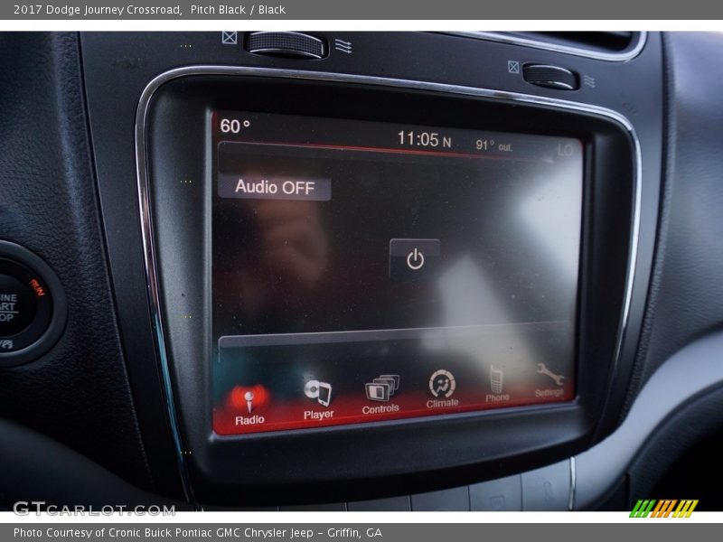 Pitch Black / Black 2017 Dodge Journey Crossroad