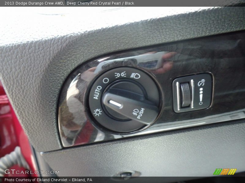 Deep Cherry Red Crystal Pearl / Black 2013 Dodge Durango Crew AWD