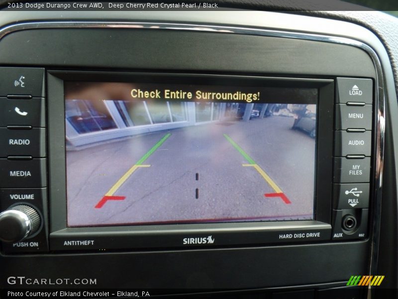 Deep Cherry Red Crystal Pearl / Black 2013 Dodge Durango Crew AWD