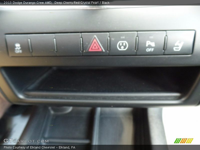 Deep Cherry Red Crystal Pearl / Black 2013 Dodge Durango Crew AWD