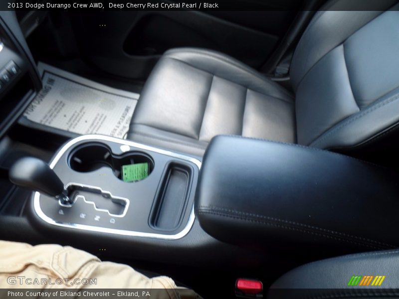 Deep Cherry Red Crystal Pearl / Black 2013 Dodge Durango Crew AWD