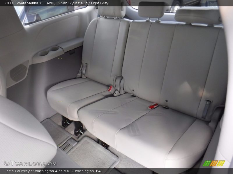 Silver Sky Metallic / Light Gray 2014 Toyota Sienna XLE AWD