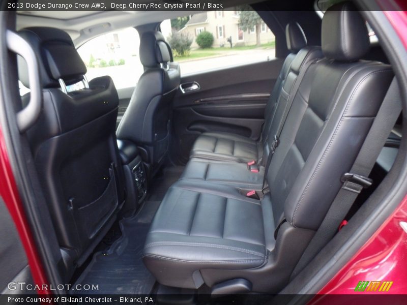 Deep Cherry Red Crystal Pearl / Black 2013 Dodge Durango Crew AWD