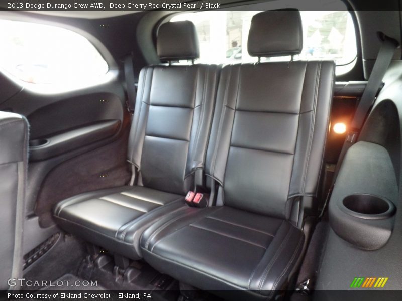 Deep Cherry Red Crystal Pearl / Black 2013 Dodge Durango Crew AWD