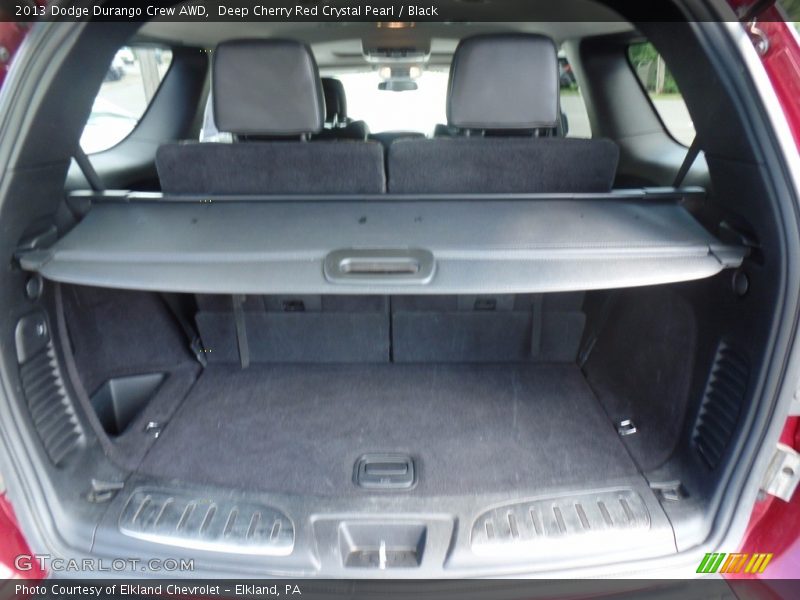 Deep Cherry Red Crystal Pearl / Black 2013 Dodge Durango Crew AWD