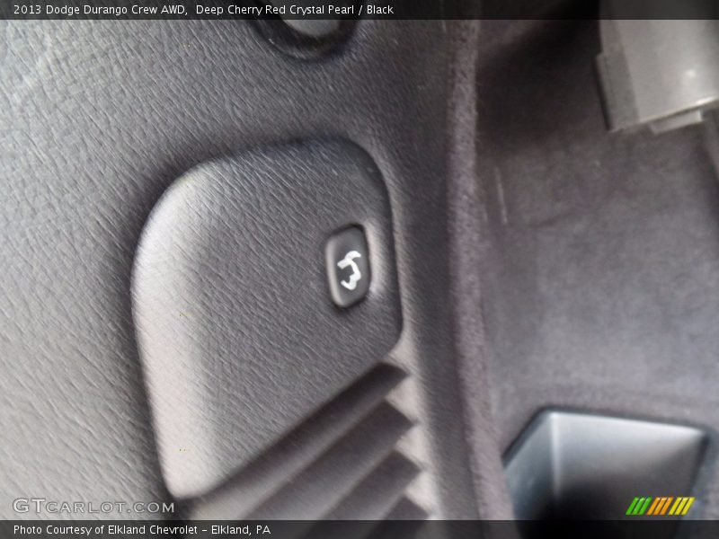 Deep Cherry Red Crystal Pearl / Black 2013 Dodge Durango Crew AWD