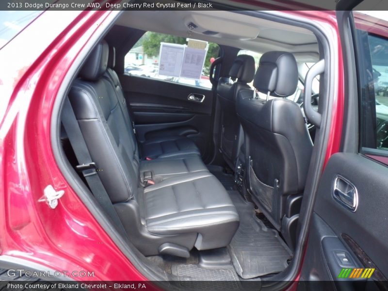 Deep Cherry Red Crystal Pearl / Black 2013 Dodge Durango Crew AWD
