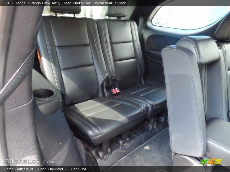 Deep Cherry Red Crystal Pearl / Black 2013 Dodge Durango Crew AWD