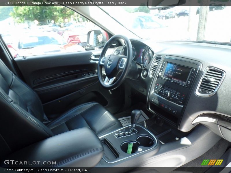 Deep Cherry Red Crystal Pearl / Black 2013 Dodge Durango Crew AWD