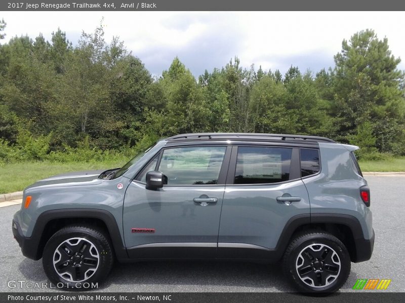 Anvil / Black 2017 Jeep Renegade Trailhawk 4x4