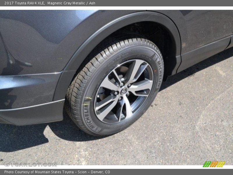 Magnetic Gray Metallic / Ash 2017 Toyota RAV4 XLE