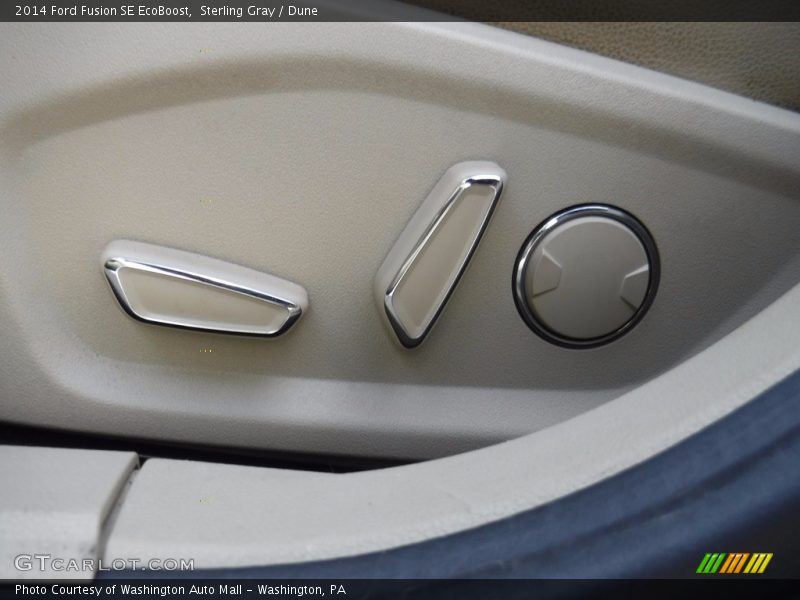 Sterling Gray / Dune 2014 Ford Fusion SE EcoBoost