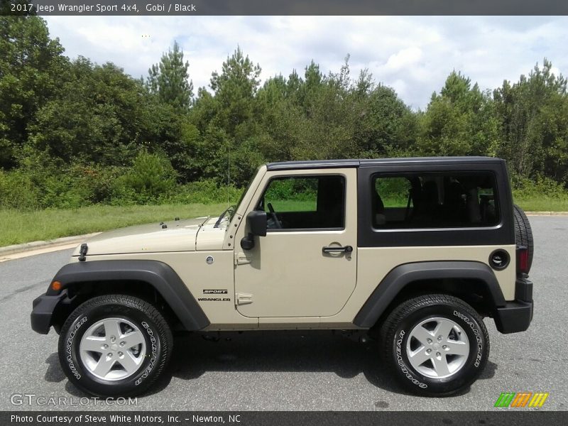 Gobi / Black 2017 Jeep Wrangler Sport 4x4