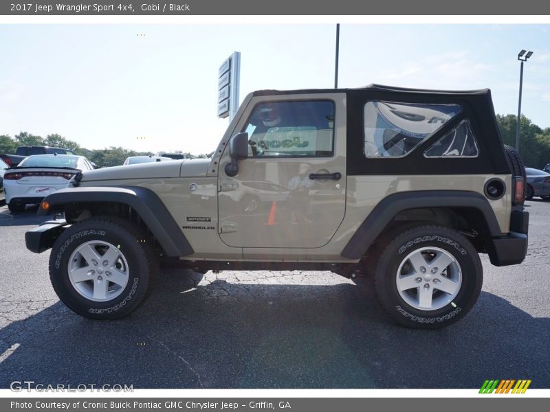 Gobi / Black 2017 Jeep Wrangler Sport 4x4