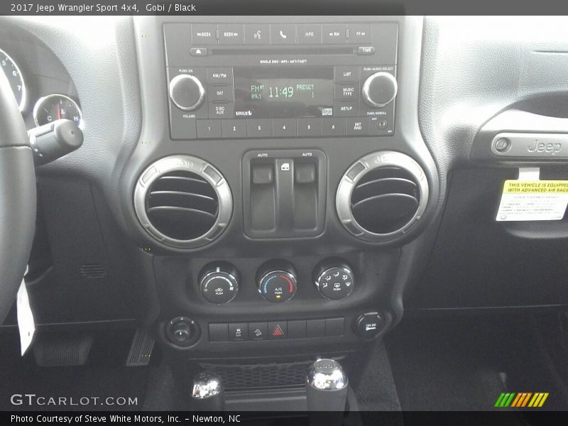 Gobi / Black 2017 Jeep Wrangler Sport 4x4