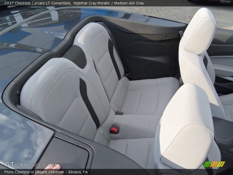Nightfall Gray Metallic / Medium Ash Gray 2017 Chevrolet Camaro LT Convertible