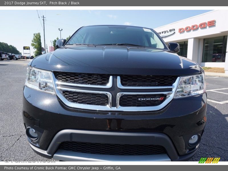 Pitch Black / Black 2017 Dodge Journey SXT