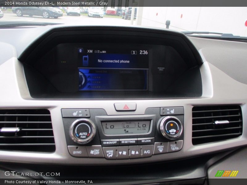 Modern Steel Metallic / Gray 2014 Honda Odyssey EX-L