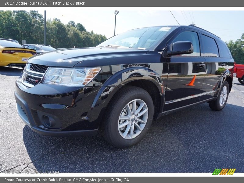 Pitch Black / Black 2017 Dodge Journey SXT