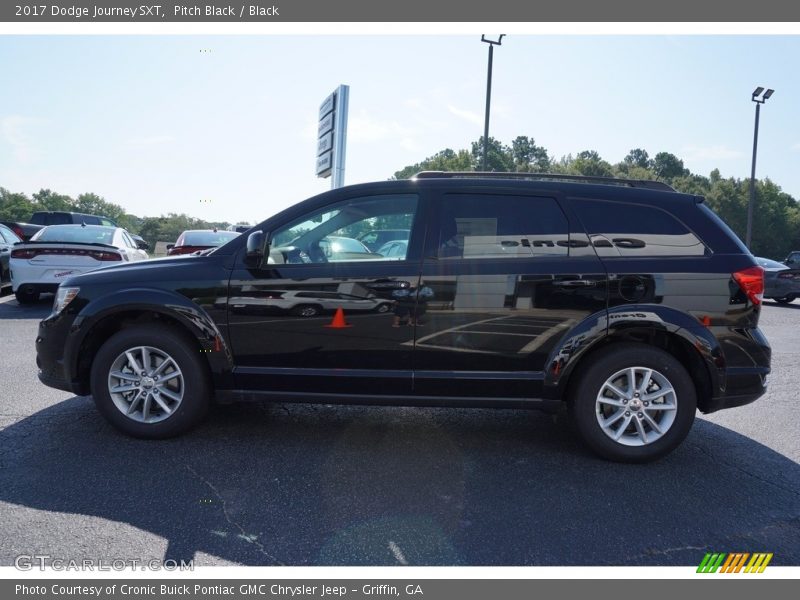 Pitch Black / Black 2017 Dodge Journey SXT