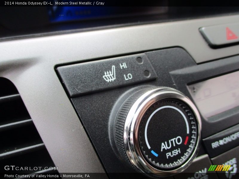 Modern Steel Metallic / Gray 2014 Honda Odyssey EX-L