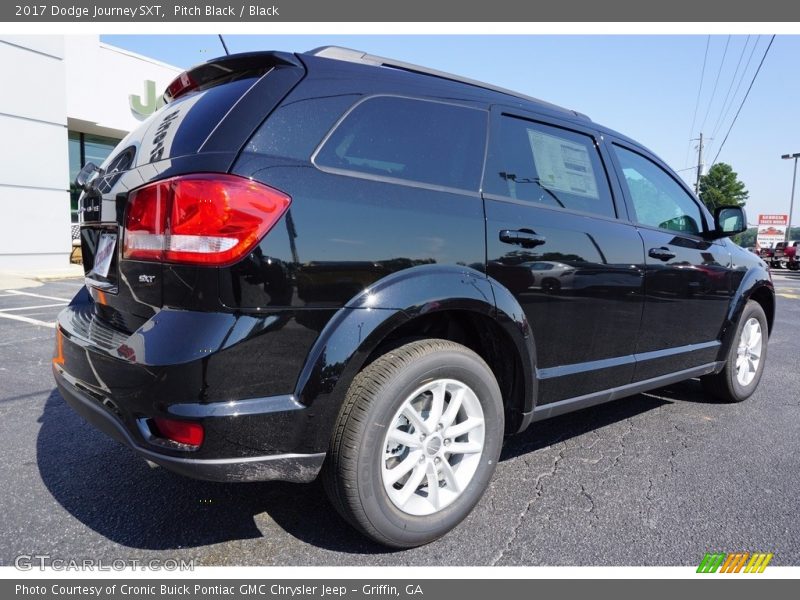 Pitch Black / Black 2017 Dodge Journey SXT