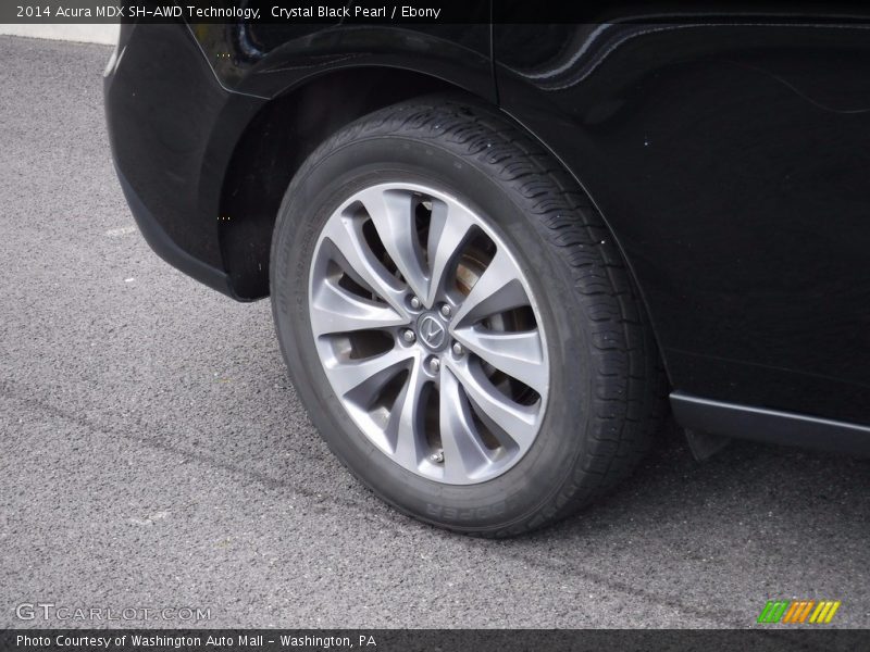 Crystal Black Pearl / Ebony 2014 Acura MDX SH-AWD Technology