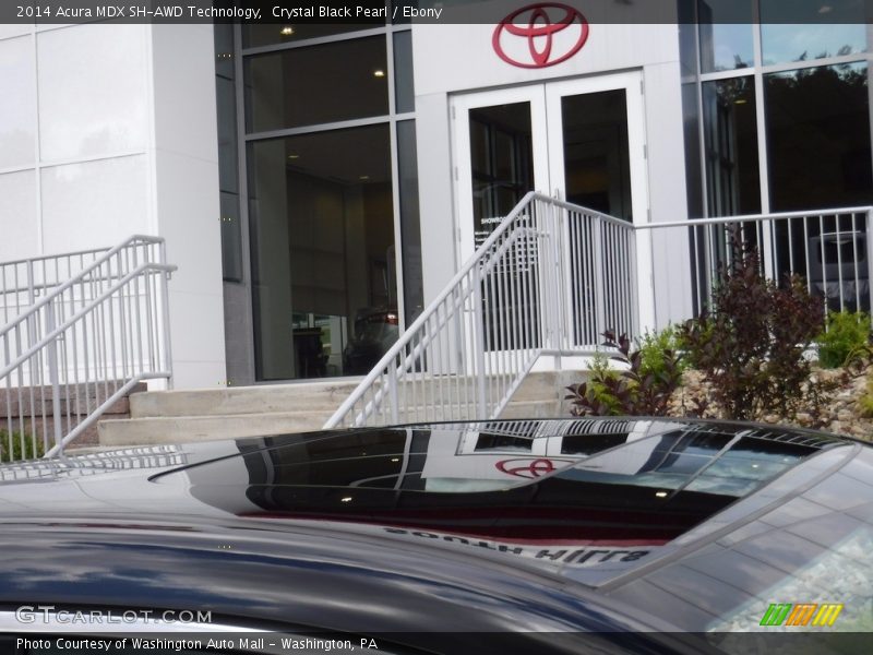Crystal Black Pearl / Ebony 2014 Acura MDX SH-AWD Technology