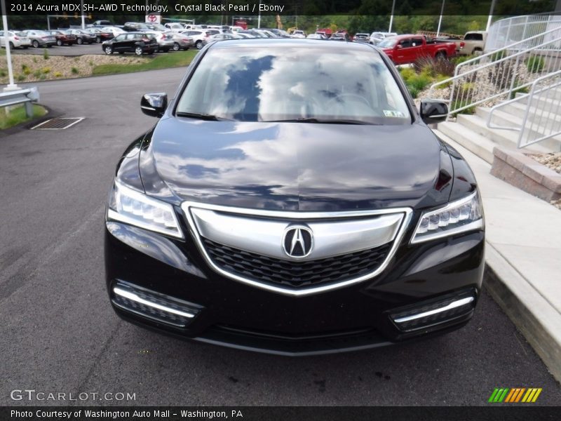 Crystal Black Pearl / Ebony 2014 Acura MDX SH-AWD Technology