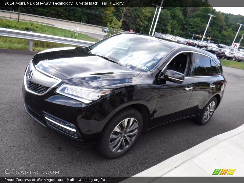 Crystal Black Pearl / Ebony 2014 Acura MDX SH-AWD Technology