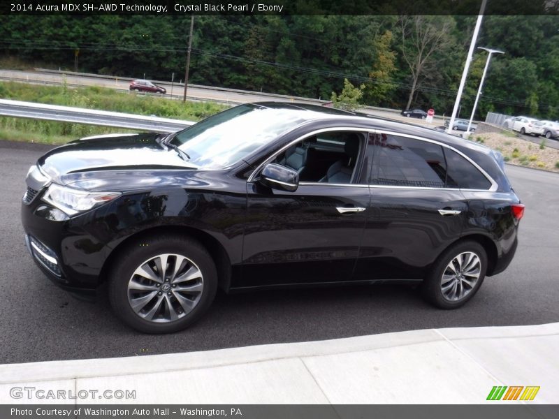 Crystal Black Pearl / Ebony 2014 Acura MDX SH-AWD Technology