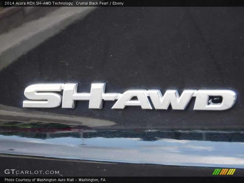 Crystal Black Pearl / Ebony 2014 Acura MDX SH-AWD Technology