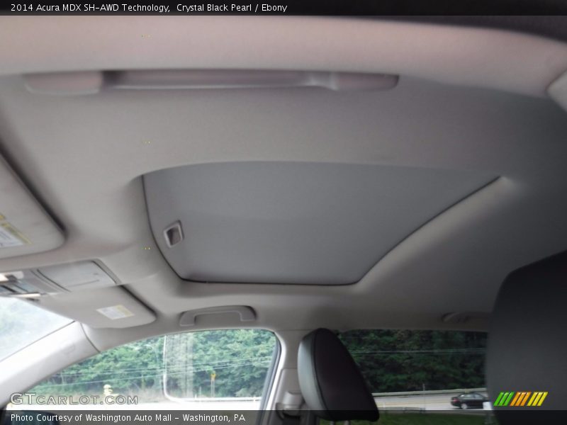 Crystal Black Pearl / Ebony 2014 Acura MDX SH-AWD Technology
