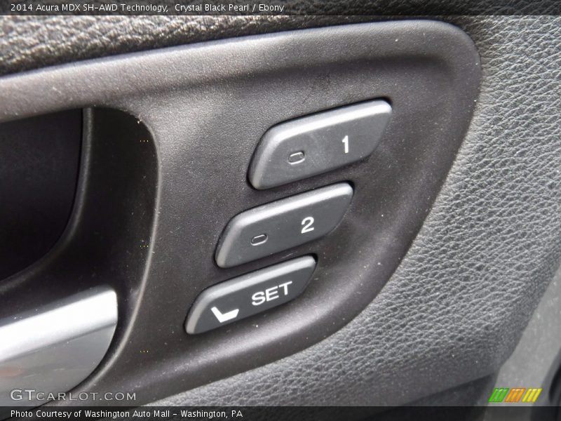 Crystal Black Pearl / Ebony 2014 Acura MDX SH-AWD Technology
