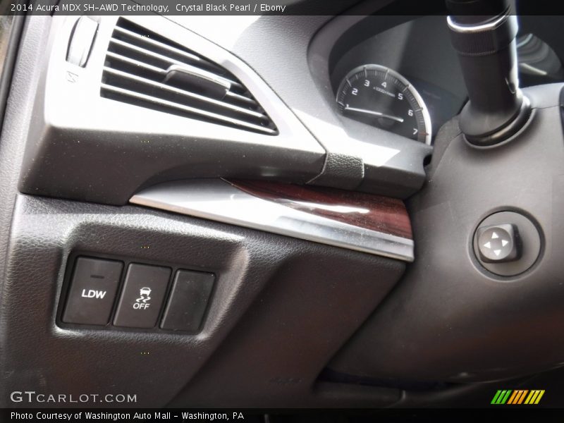 Crystal Black Pearl / Ebony 2014 Acura MDX SH-AWD Technology