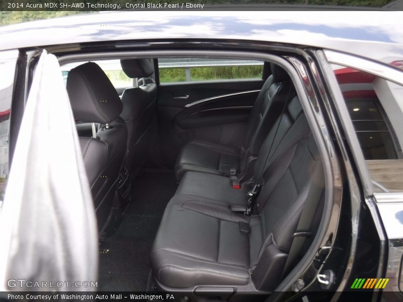 Crystal Black Pearl / Ebony 2014 Acura MDX SH-AWD Technology