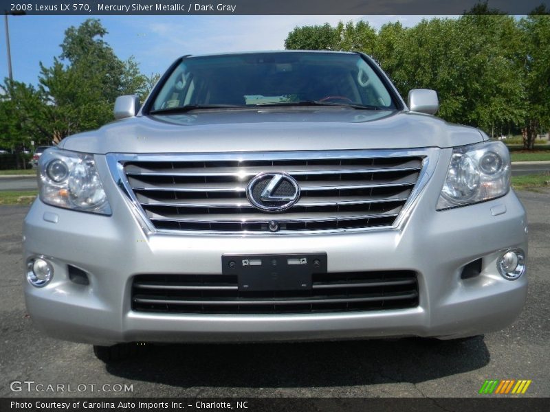 Mercury Silver Metallic / Dark Gray 2008 Lexus LX 570
