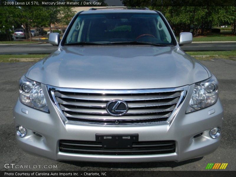 Mercury Silver Metallic / Dark Gray 2008 Lexus LX 570