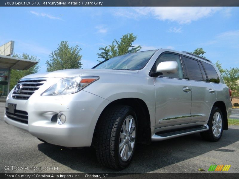 Mercury Silver Metallic / Dark Gray 2008 Lexus LX 570
