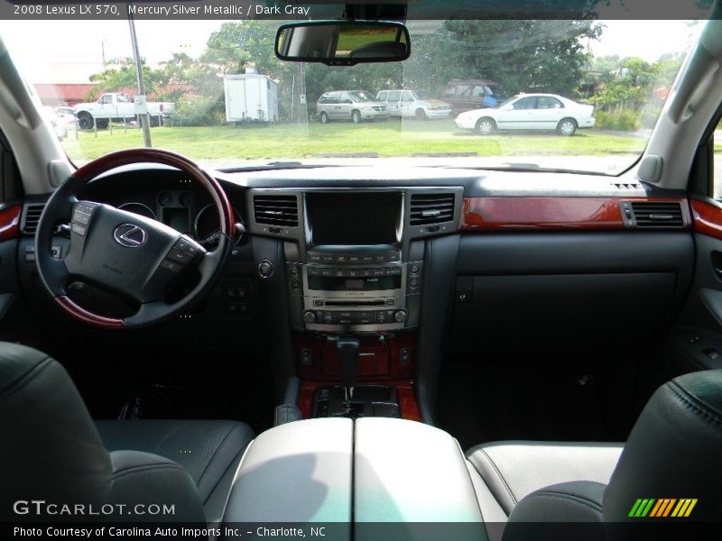 Mercury Silver Metallic / Dark Gray 2008 Lexus LX 570