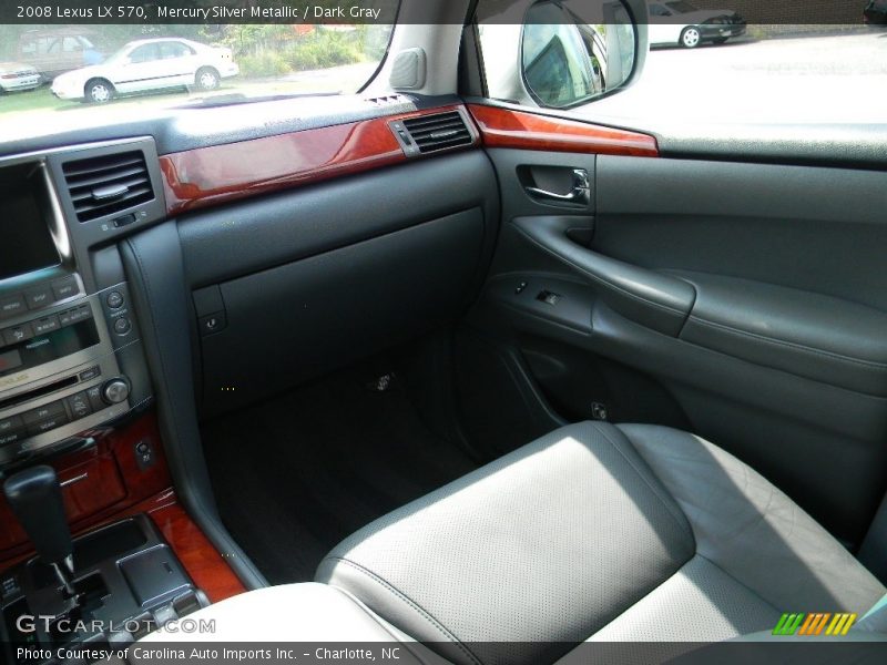 Mercury Silver Metallic / Dark Gray 2008 Lexus LX 570