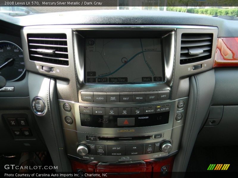 Mercury Silver Metallic / Dark Gray 2008 Lexus LX 570