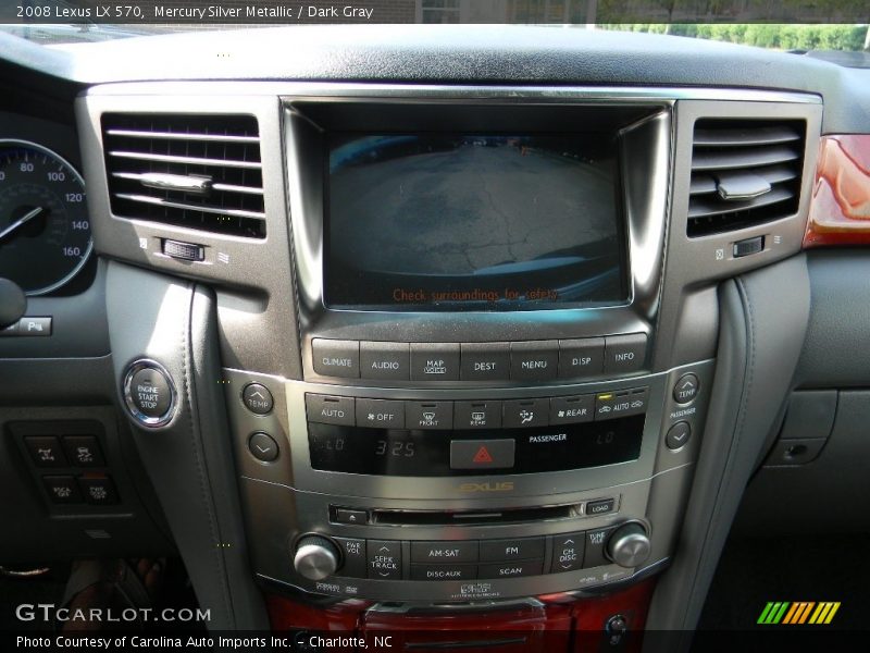 Mercury Silver Metallic / Dark Gray 2008 Lexus LX 570