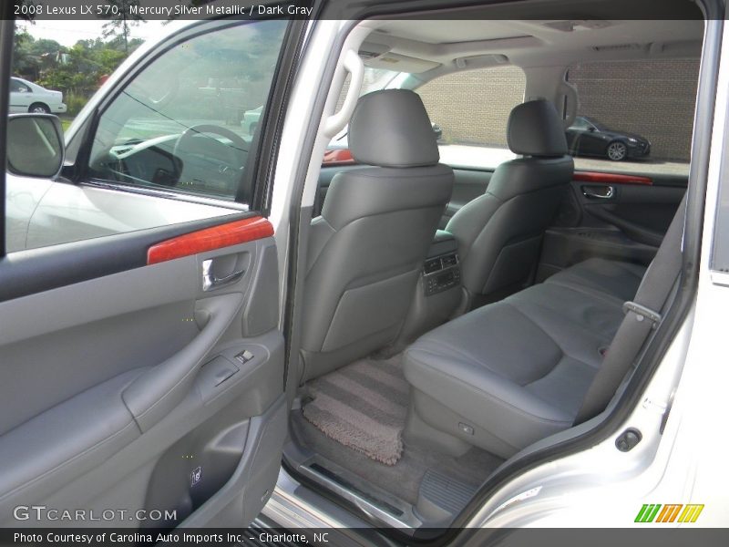 Mercury Silver Metallic / Dark Gray 2008 Lexus LX 570