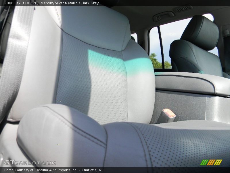 Mercury Silver Metallic / Dark Gray 2008 Lexus LX 570