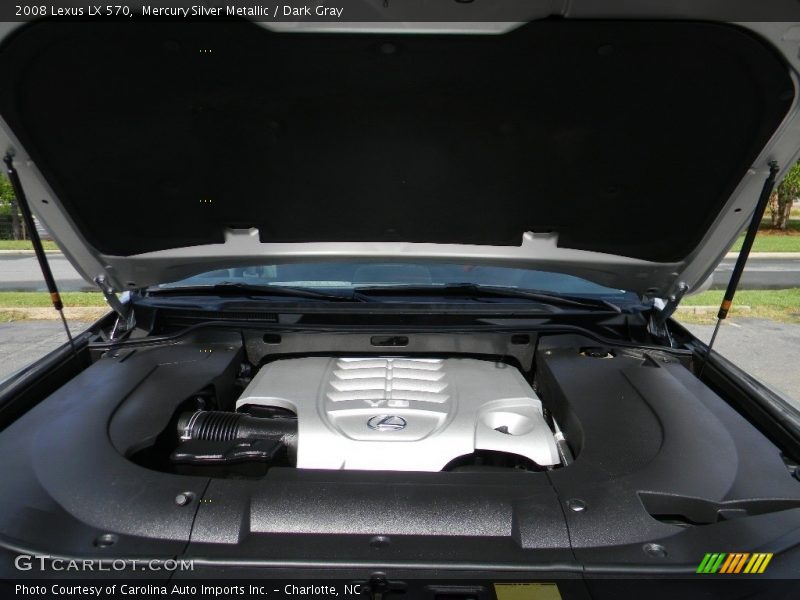 Mercury Silver Metallic / Dark Gray 2008 Lexus LX 570
